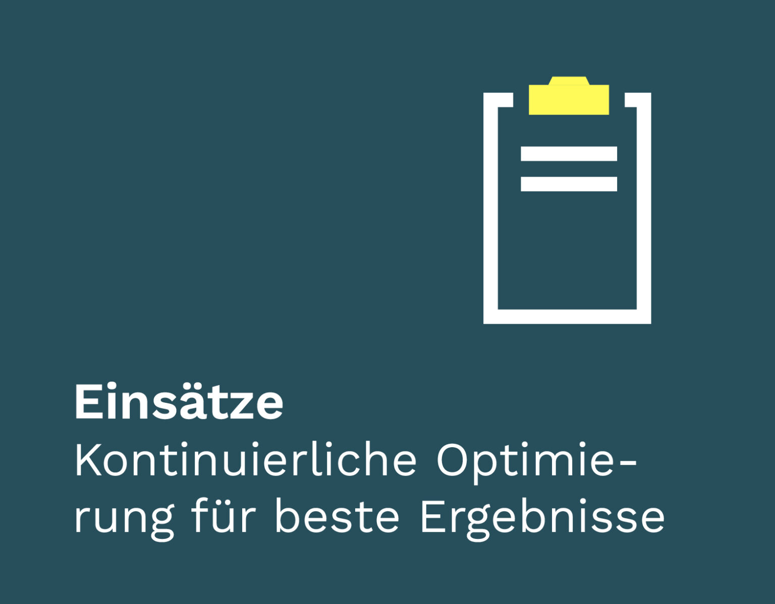 Einsätze