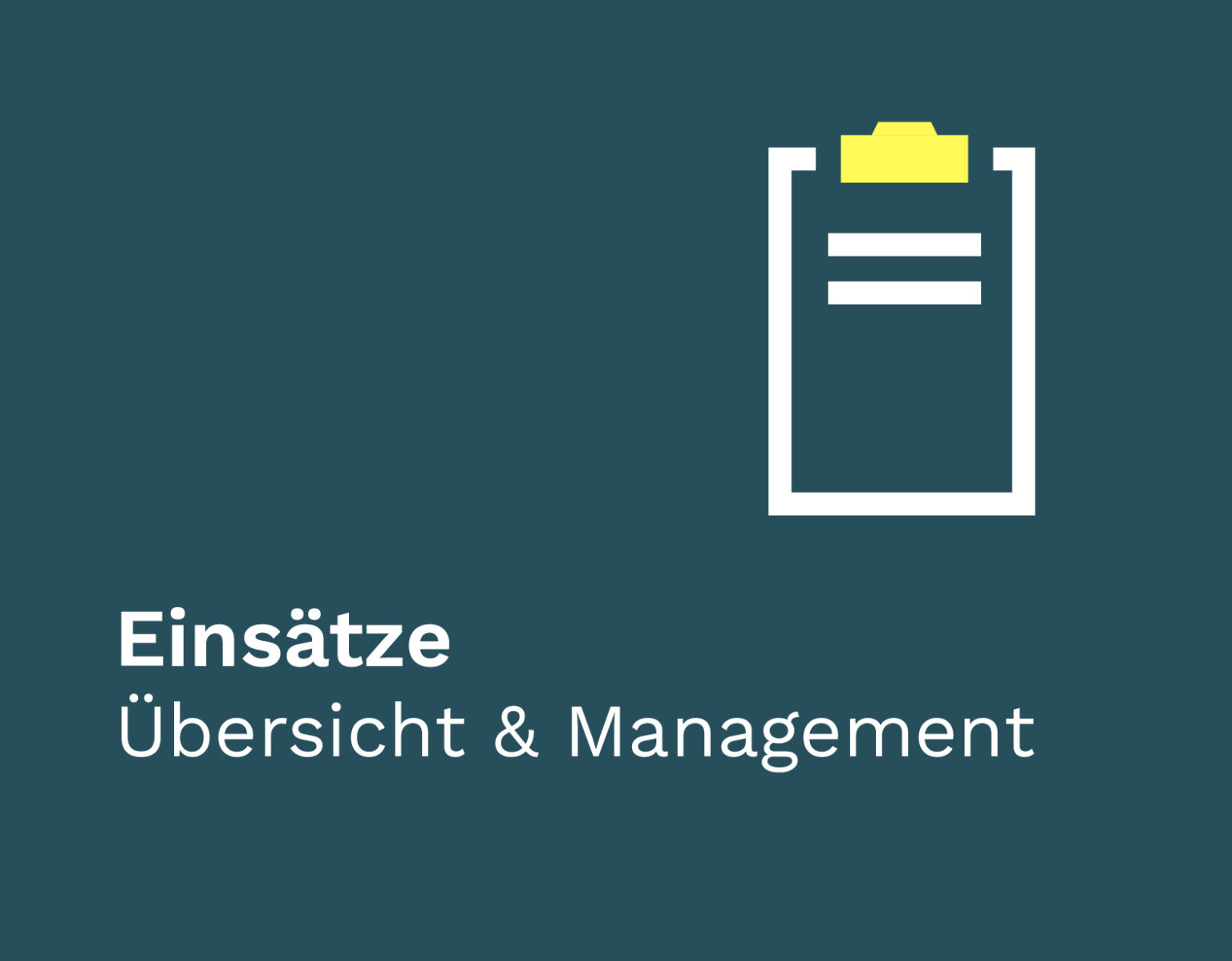 Einsätze