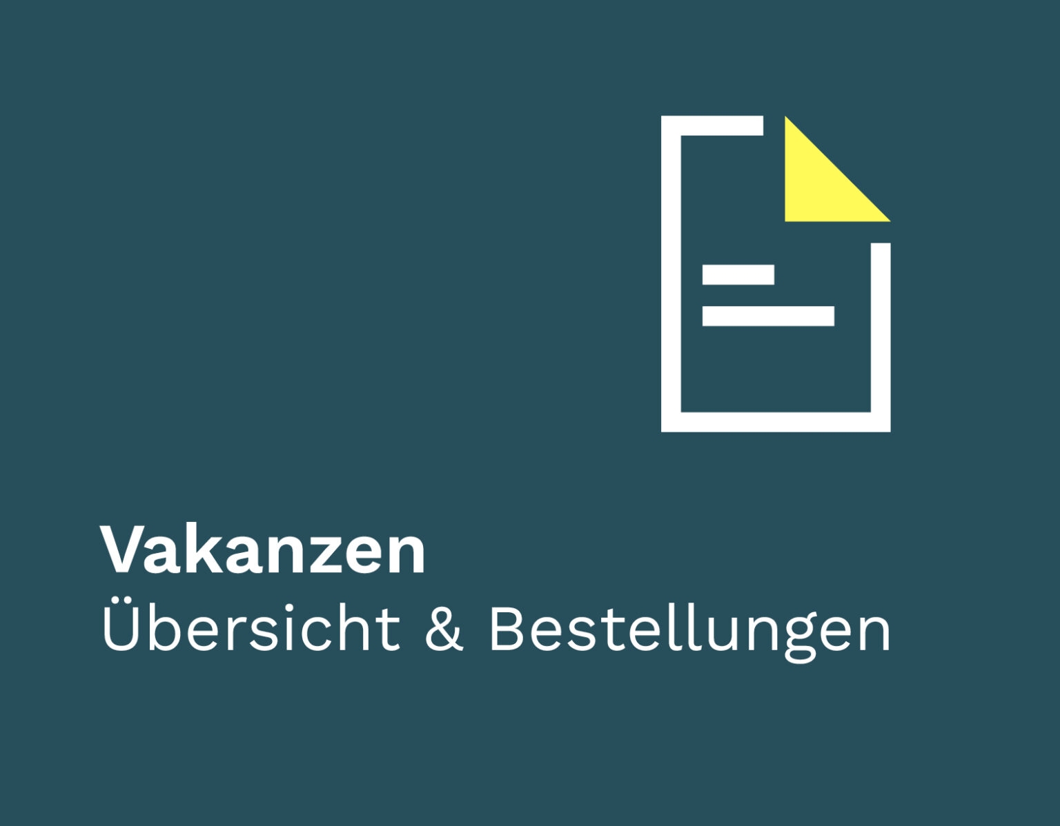 Vakanzen
