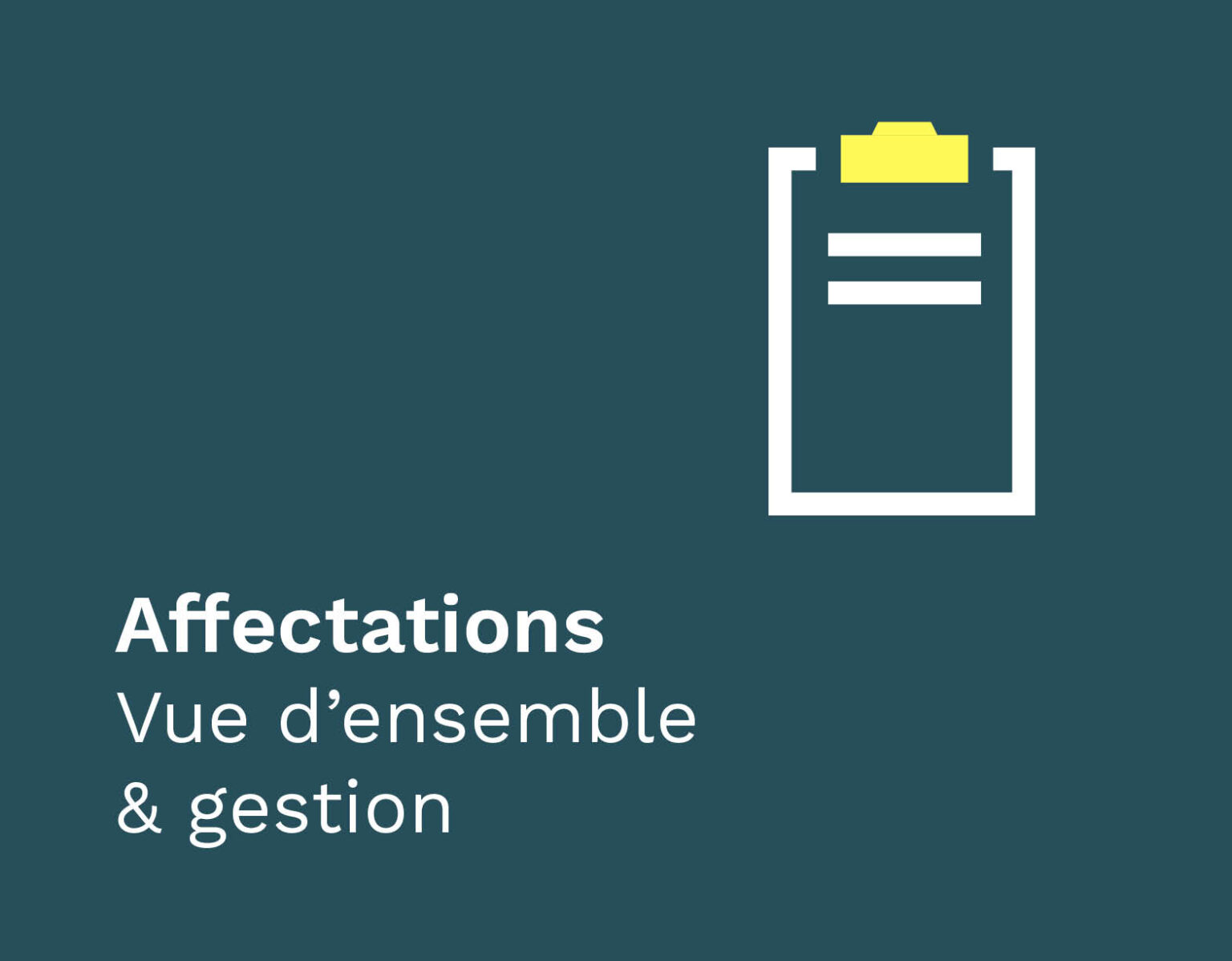 Affectations