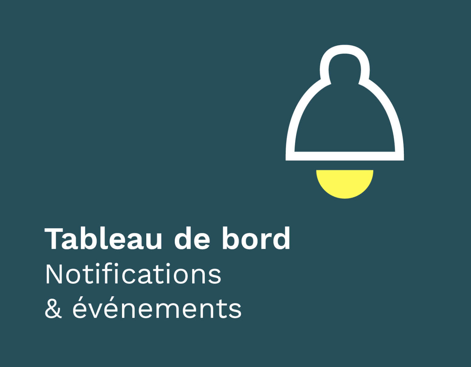 Tableau de bord