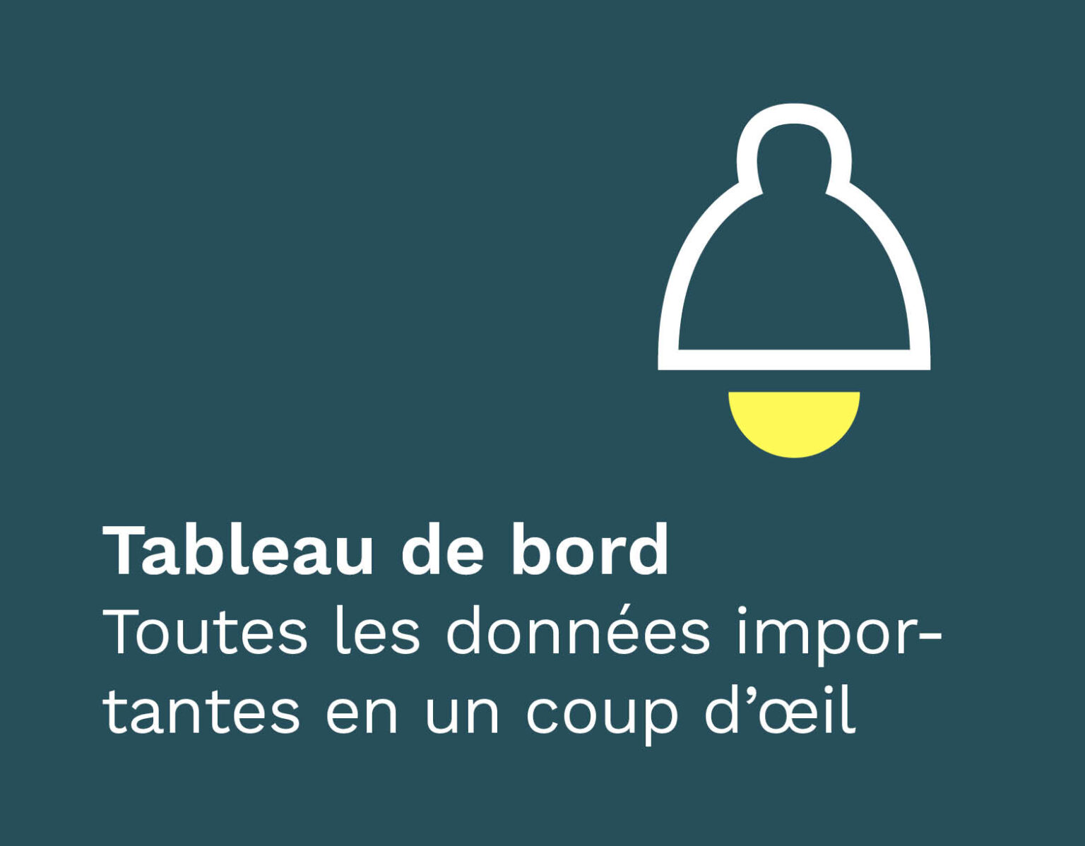 Tableau de bord